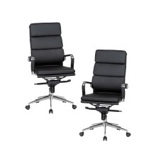 Набор 2 шт Офисное кресло для руководителей DOBRIN ARNOLD, чёрный
