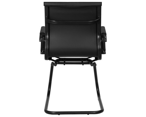 Офисное кресло для посетителей DOBRIN CODY BLACK, чёрный