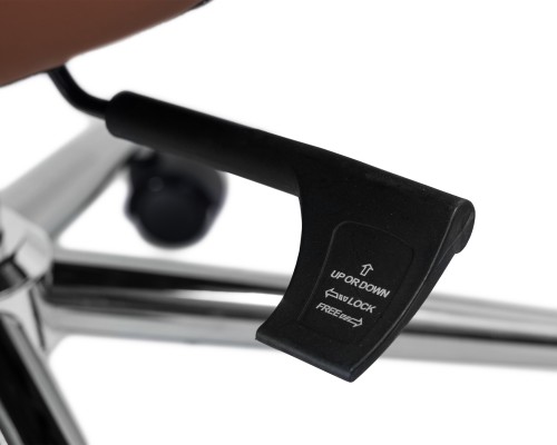 Офисное кресло для руководителей DOBRIN NERO, кирпичный (RXT051-13)