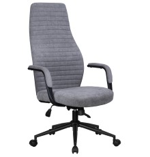 Офисное кресло для руководителей DOBRIN LOKI, серый (VRH230-03)