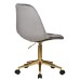 Набор 2 шт Офисное кресло для персонала DOBRIN MONTY GOLD, серый велюр (MJ9-75)