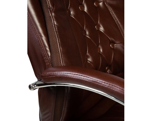 Офисное кресло для руководителей DOBRIN MILLARD, коричневый