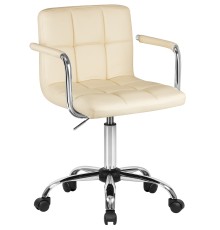 Офисное кресло для персонала DOBRIN TERRY, кремовый