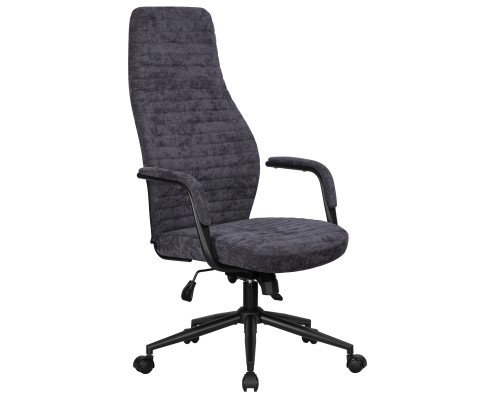 Офисное кресло для руководителей DOBRIN LOKI, антрацит (VRH230-01)