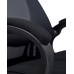 Офисное кресло для руководителей DOBRIN STEVEN BLACK, чёрный пластик, чёрная ткань