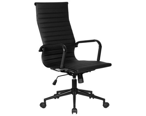 Офисное кресло для руководителей DOBRIN CLARK SIMPLE BLACK, чёрный