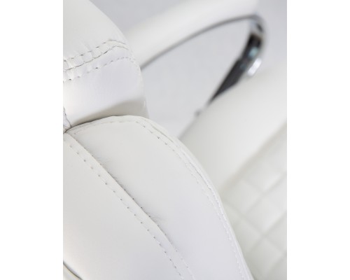 Офисное кресло для руководителей DOBRIN CHESTER, белый