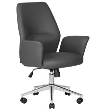 Офисное кресло для руководителей DOBRIN SAMUEL, серый
