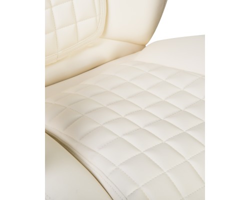 Офисное кресло для руководителей DOBRIN CHESTER, кремовый