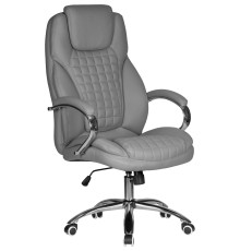 Офисное кресло для руководителей DOBRIN CHESTER, серый