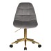 Набор 2 шт Офисное кресло для персонала DOBRIN MONTY GOLD, серый велюр (MJ9-75)