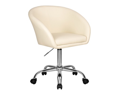 Офисное кресло для персонала DOBRIN BOBBY, кремовый