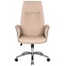Офисное кресло для руководителей DOBRIN LEONARD, коричнево-бежевый