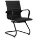 Офисное кресло для посетителей DOBRIN CODY BLACK, чёрный