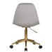 Набор 2 шт Офисное кресло для персонала DOBRIN MONTY GOLD, серый велюр (MJ9-75)