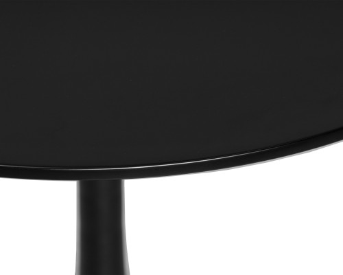 Стол обеденный MIA, черная столешница, черное основание