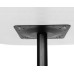 Стол обеденный DOBRIN OTIS, белая столешница, черное основание