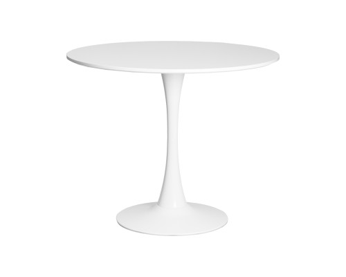 Стол обеденный MIA, белая столешница, белое основание