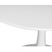 Стол обеденный MIA, белая столешница, белое основание