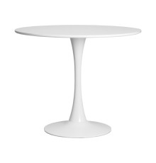 Стол обеденный MIA, белая столешница, белое основание