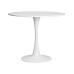 Стол обеденный MIA, белая столешница, белое основание