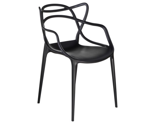 Набор 4 шт Стул обеденный DOBRIN MASTERS, чёрный (B-03)