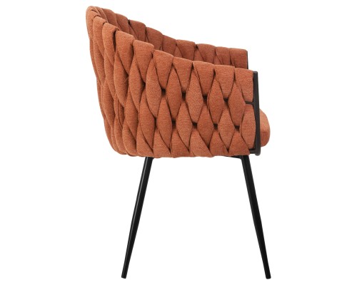 Стул обеденный DOBRIN MATILDA, оранжевая ткань (LAR 275-27)