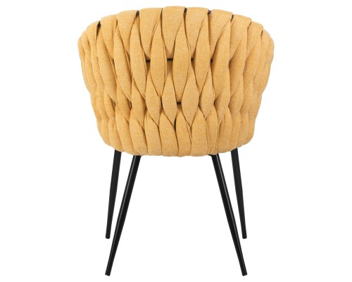 Набор 2 шт Стул обеденный DOBRIN MATILDA, жёлтая ткань (LAR 275-8)