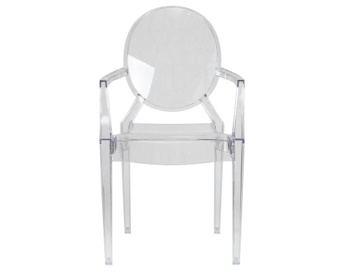 Стул обеденный DOBRIN LOUIS GHOST, цвет прозрачный