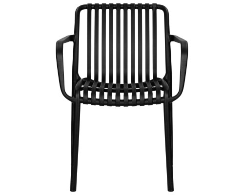 Набор 3 шт Стул обеденный DOBRIN WALTER ARM, черный (B-03)