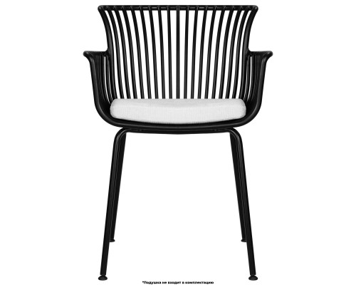 Стул обеденный DOBRIN ROSS, черный (B-03) без подушки
