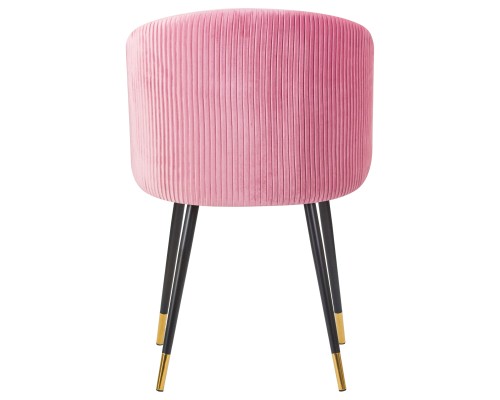 Стул обеденный DOBRIN MARY, розовый велюр (1922-16)
