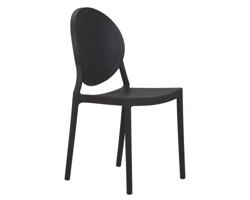 Набор 4 шт Стул обеденный DOBRIN ALBERT, цвет чёрный