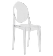 Стул обеденный DOBRIN VICTORIA GHOST, цвет прозрачный