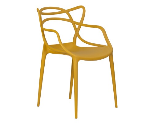 Набор 4 шт Стул обеденный DOBRIN MASTERS, горчичный (Y-03)