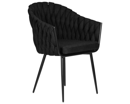 Стул обеденный DOBRIN MATILDA, черная ткань (LAR 275-50)