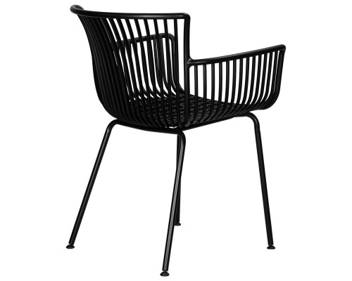 Стул обеденный DOBRIN ROSS, черный (B-03) без подушки