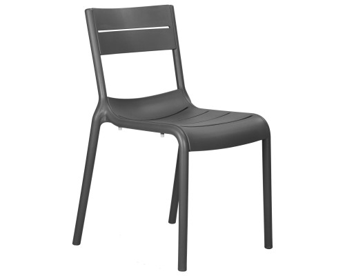 Набор 4 шт Стул обеденный DOBRIN TIM, темно-серый (GR-04)