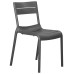 Набор 4 шт Стул обеденный DOBRIN TIM, темно-серый (GR-04)