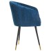Стул обеденный DOBRIN MARY, синий велюр (1922-20)