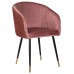 Стул обеденный DOBRIN MARY, бронзово-розовый велюр (1922-17)