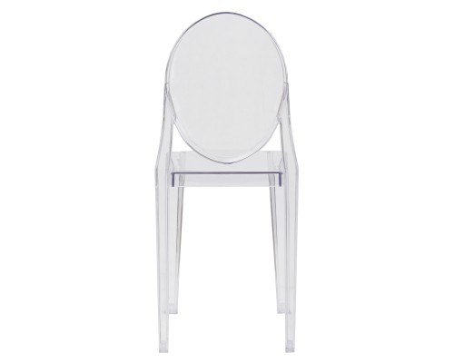 Стул обеденный DOBRIN VICTORIA GHOST, цвет прозрачный