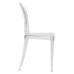 Стул обеденный DOBRIN VICTORIA GHOST, цвет прозрачный