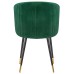 Стул обеденный DOBRIN MARY, зеленый велюр (1922-9)