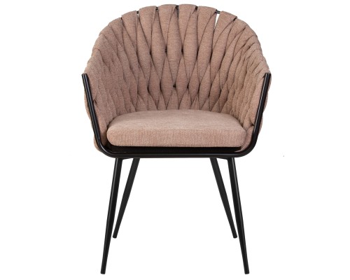 Набор 2 шт Стул обеденный DOBRIN MATILDA, коричневая ткань (LAR 275-3)