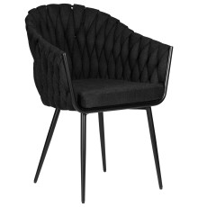 Стул обеденный DOBRIN MATILDA, черная ткань (LAR 275-50)