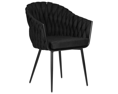 Стул обеденный DOBRIN MATILDA, черная ткань (LAR 275-50)
