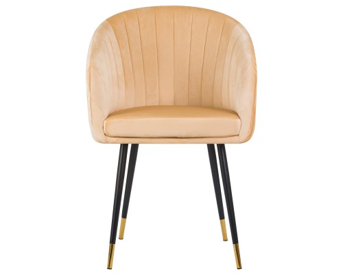 Стул обеденный DOBRIN MARY, песочный велюр (1922-3)