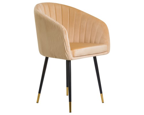Стул обеденный DOBRIN MARY, песочный велюр (1922-3)