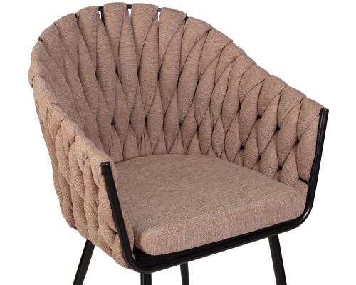 Набор 2 шт Стул обеденный DOBRIN MATILDA, коричневая ткань (LAR 275-3)